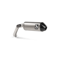 Akrapovic Titanium Slip-on Exhaust System for Moto Guzzi V85 TT (19-20) Akrapovic Titanium Slip-on Exhaust System for Moto Guzzi V85 TT (19-20)
